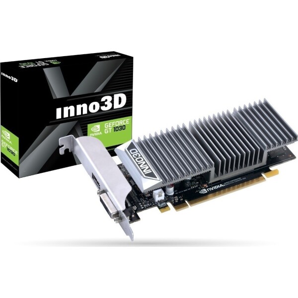Inno 3D GeForce GT 1030 2GB GDDR5 Passive Κάρτα Γραφικών Κωδικός N1030-1SDV-E5BL