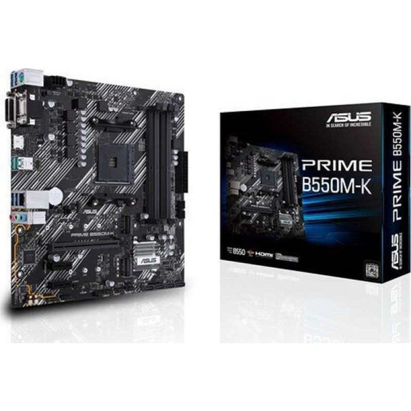 Asus Prime B550M-K Motherboard Micro ATX με AMD AM4 Socket