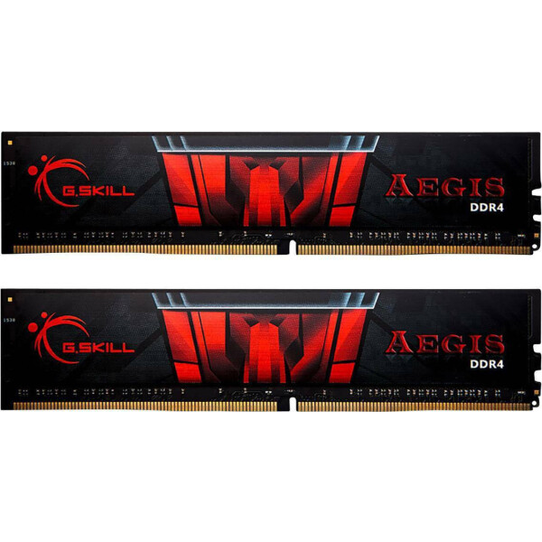 G.Skill Aegis DDR4 32GB RAM με 2x16GB Modules και Ταχύτητα 3000 για Desktop Κωδικός F4-3000C16D-32GISB