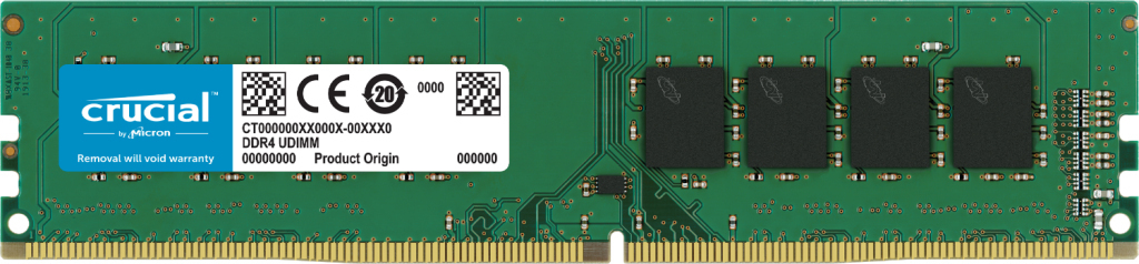 Crucial DDR4 με Module 1x32GB και Ταχύτητα 3200 για Desktop Κωδικός CT32G4DFD832A