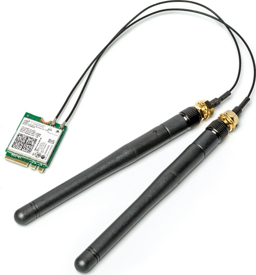 ASRock Deskmini Kit Ασύρματη Κάρτα Δικτύου WiFi 5 1398Mbps Μini PCI-e