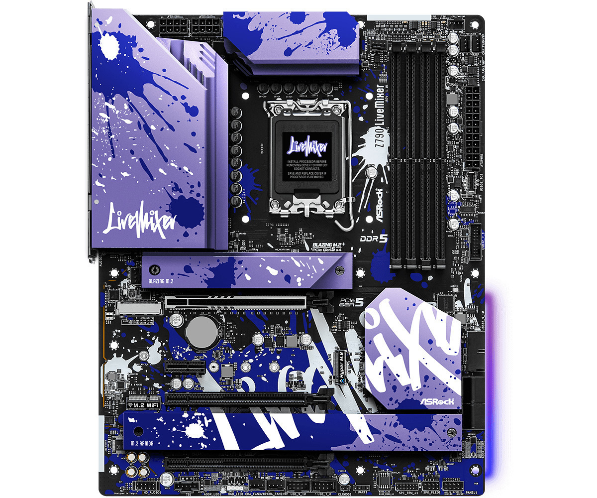 ASRock Z790 Livemixer Motherboard ATX με Intel 1700 Socket