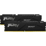 Kingston Fury Beast RGB DDR5 64GB RAM με 2x32GB Modules και Ταχύτητα 5600 για Desktop Κωδικός KF556C36BBEAK2-64