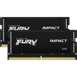 Kingston Fury Impact DDR5 32GB RAM με 2x16GB Modules και Ταχύτητα 5600 για Laptop Κωδικός KF556S40IBK2-32