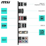 MSI B760 Gaming Plus Wifi Motherboard ATX με Intel 1700 Socket