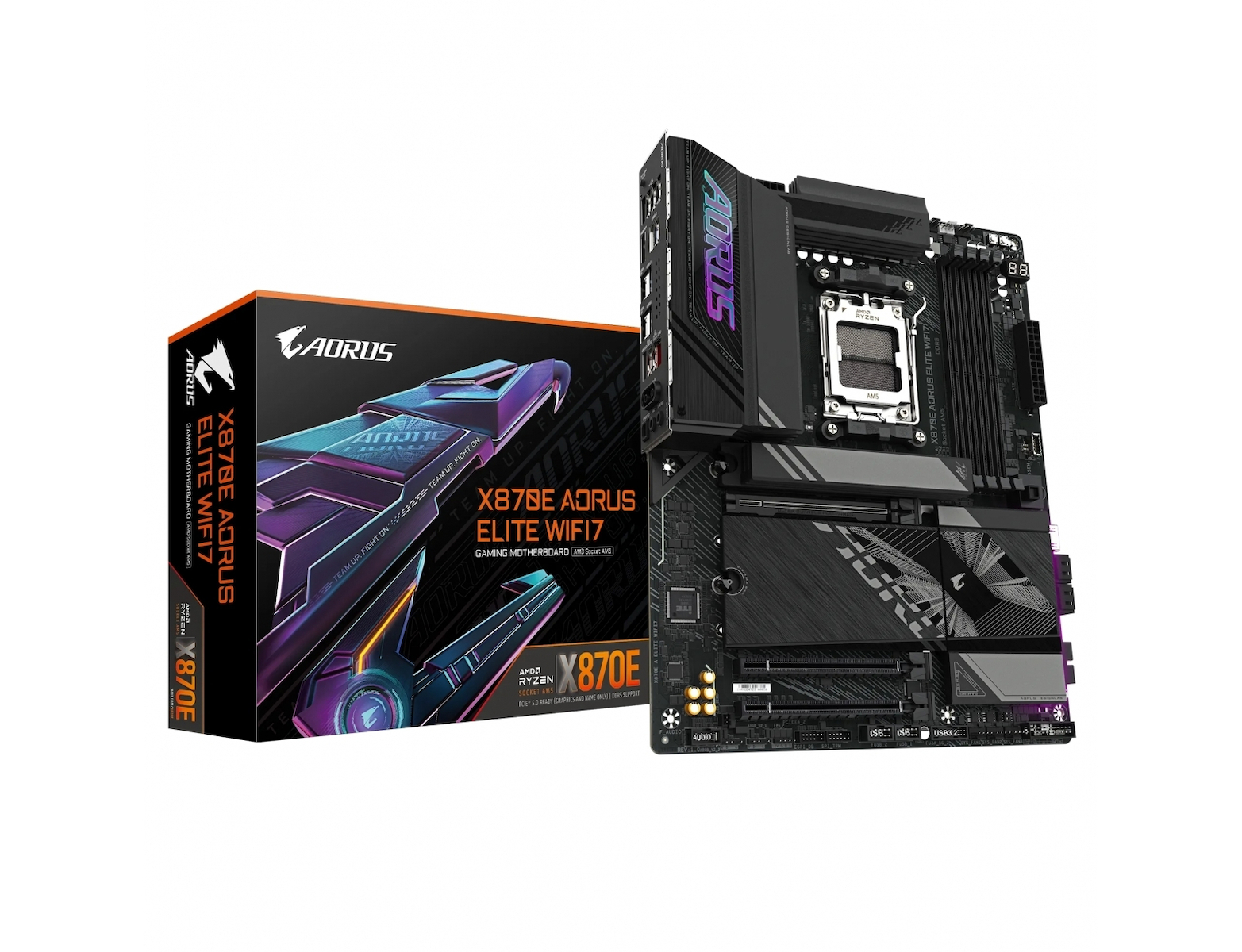 Gigabyte X870E AORUS ELITE WIFI7 Motherboard ATX με AMD AM5 Socket