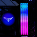 TeamGroup T-Force Delta RGB DDR5 32GB RAM με 2x16GB Modules και Ταχύτητα 6000 για Desktop Κωδικός FF3D532G6000HC38ADC01