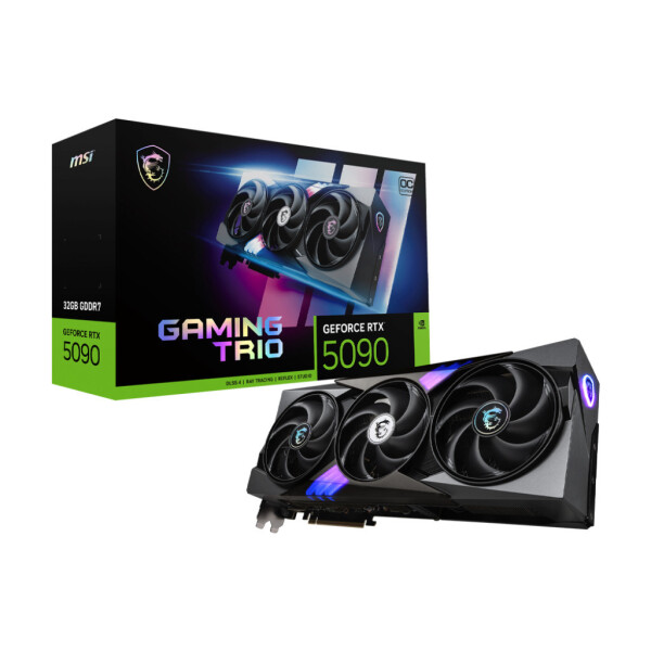MSI GeForce RTX 5090 32GB GDDR7 Gaming Trio OC Κάρτα Γραφικών