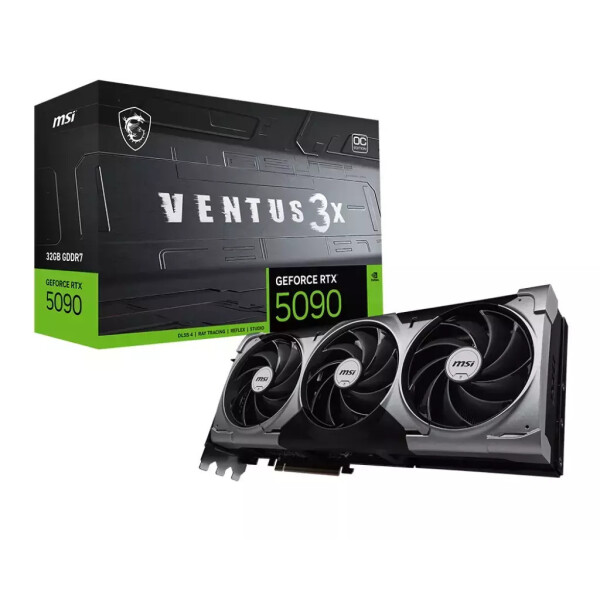 MSI GeForce RTX 5090 32GB GDDR7 Ventus 3X OC Κάρτα Γραφικών