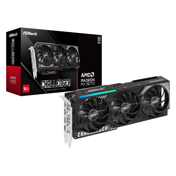 ASRock Radeon RX 9070 16GB GDDR6 Challenger Κάρτα Γραφικών