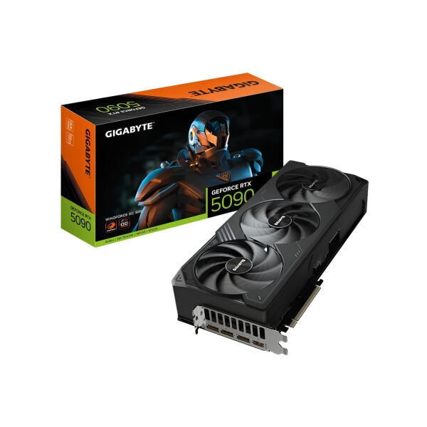 Gigabyte GeForce RTX 5090 32GB GDDR7 Windforce OC Κάρτα Γραφικών Κωδικός GV-N5090WF3OC-32GD