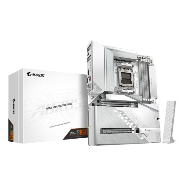 Gigabyte B850 Aorus Stealth Ice Wi-Fi Motherboard ATX με AMD AM5 Socket