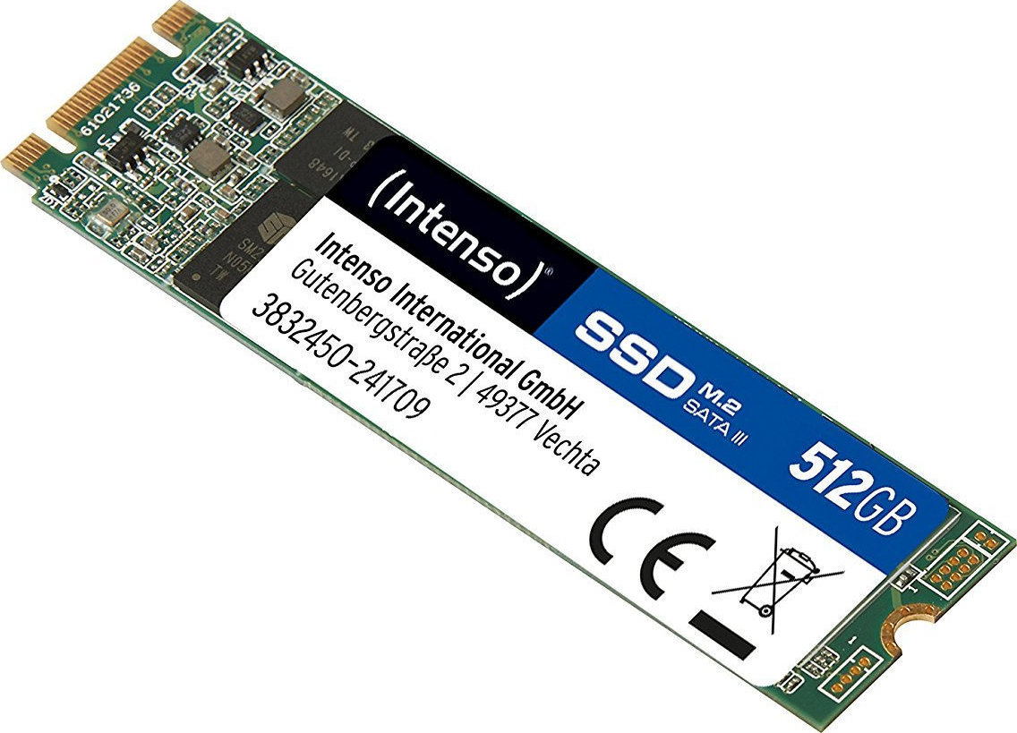 Intenso Top SSD 512GB M.2 SATA III Κωδικός 3832450