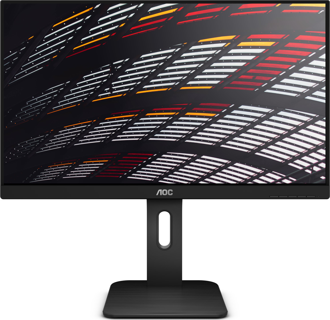AOC 24P1 IPS Monitor 23.8 FHD 1920x1080 με Χρόνο Απόκρισης 5ms GTG