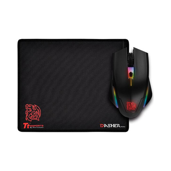 Thermaltake Talon Elite RGB Gaming Gear Combo Gaming Ποντίκι 5000 DPI Μαύρο