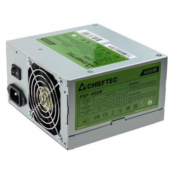 Chieftec PSF-400B 400W Μαύρο Τροφοδοτικό Υπολογιστή Full Wired 80 Plus Bronze