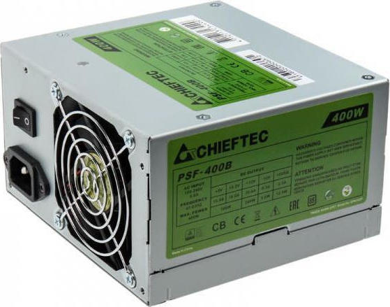 Chieftec PSF-400B 400W Μαύρο Τροφοδοτικό Υπολογιστή Full Wired 80 Plus Bronze