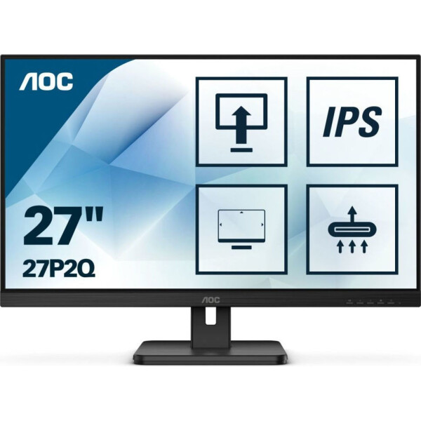 AOC 27P2Q IPS Monitor 27 FHD 1920x1080 με Χρόνο Απόκρισης 4ms GTG