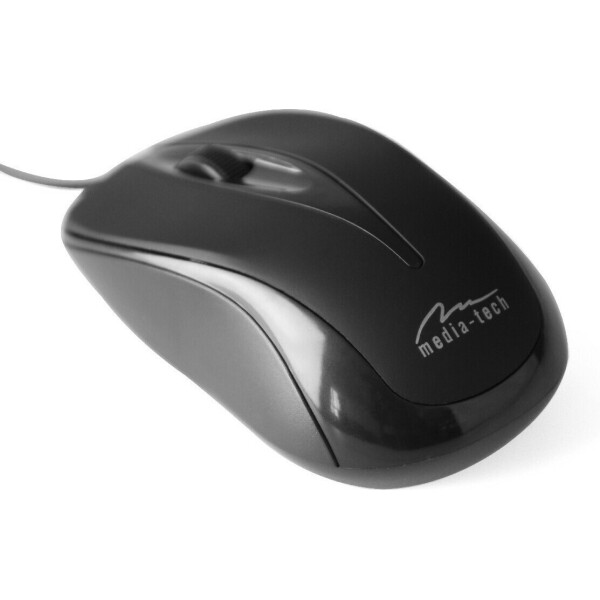 Media-Tech MT1091K Ενσύρματο Mini Ποντίκι Μαύρο