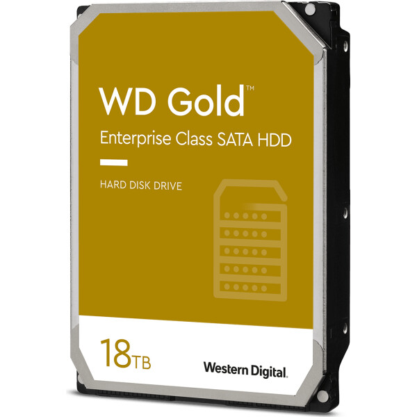 Western Digital Gold 18TB HDD Σκληρός Δίσκος 3.5 SATA III 7200rpm με 512MB Cache για Desktop / NAS / Server Κωδικός WD181KRYZ