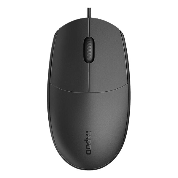 Rapoo N100 Ενσύρματο Ποντίκι Μαύρο