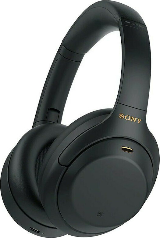 Sony WH-1000XM4 Ασύρματα / Ενσύρματα Over Ear Ακουστικά με 30 ώρες Λειτουργίας Μαύρα