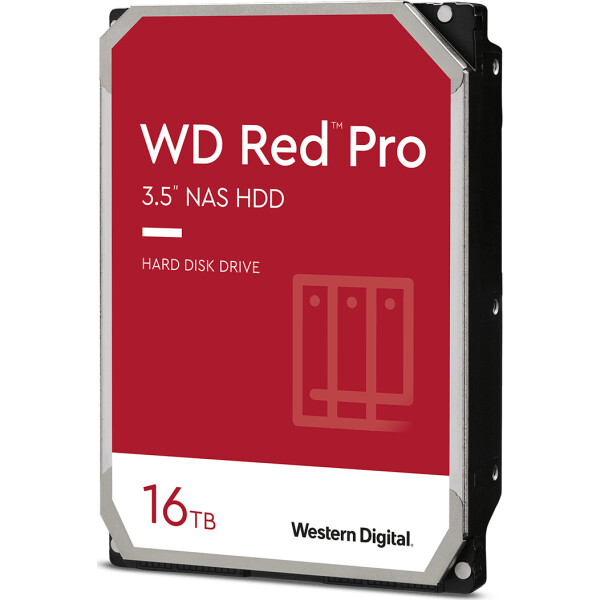 Western Digital Red Pro 16TB HDD Σκληρός Δίσκος 3.5 SATA III 7200rpm με 512MB Cache για NAS Κωδικός WD161KFGX