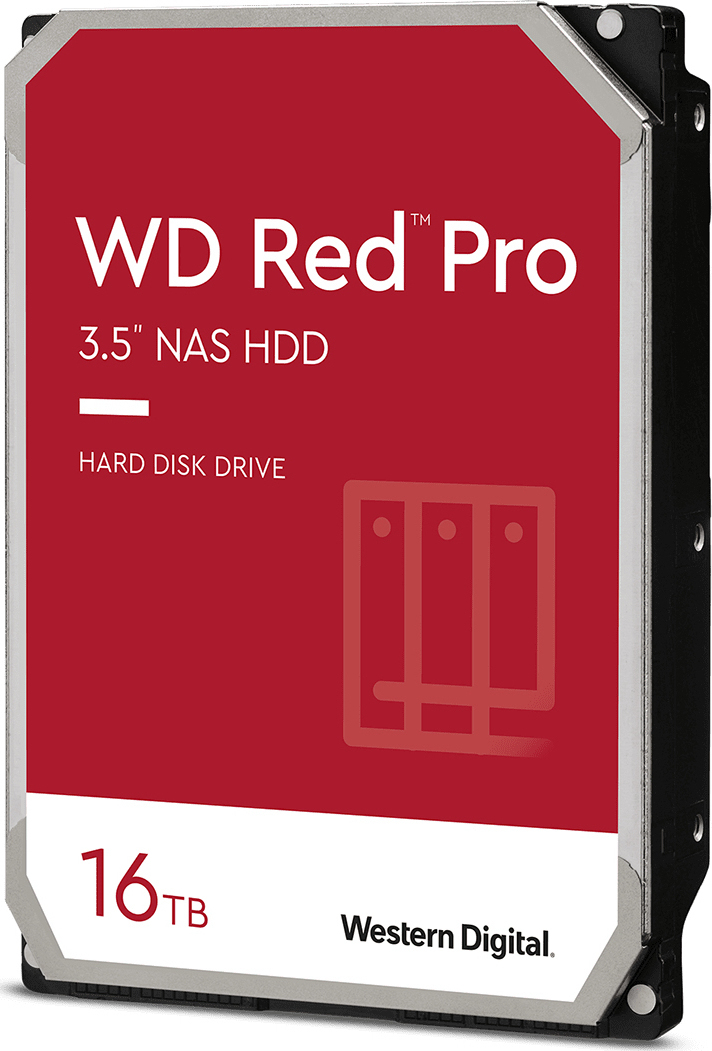 Western Digital Red Pro 16TB HDD Σκληρός Δίσκος 3.5 SATA III 7200rpm με 512MB Cache για NAS Κωδικός WD161KFGX
