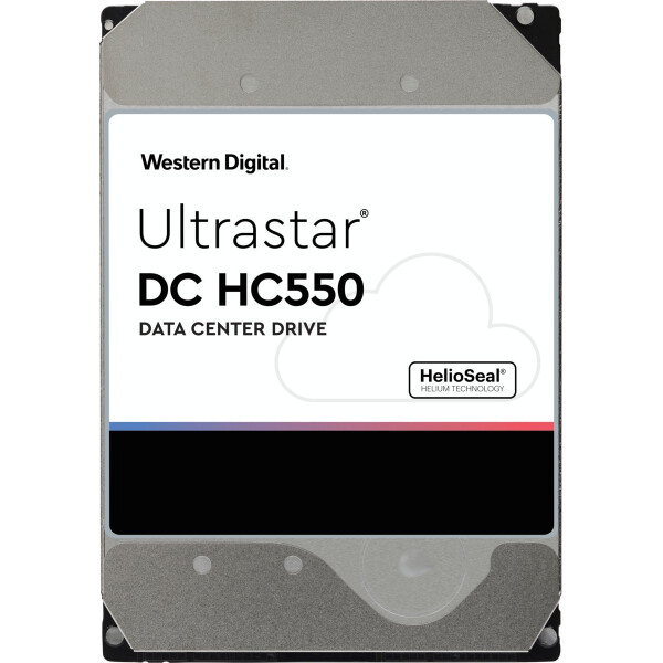 Western Digital Ultrastar DC HC550 16TB HDD Σκληρός Δίσκος 3.5 SATA III 7200rpm με 512MB Cache για NAS / Server Κωδικός 0F38462