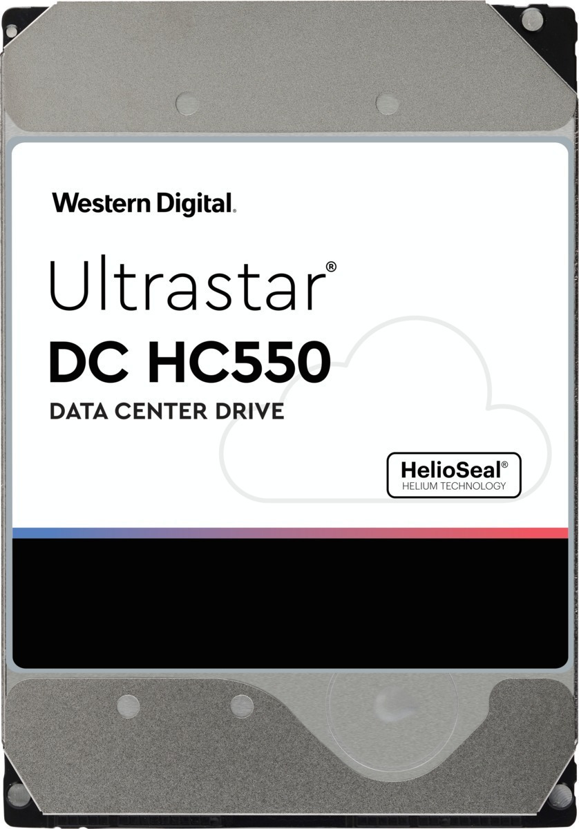 Western Digital Ultrastar DC HC550 16TB HDD Σκληρός Δίσκος 3.5 SATA III 7200rpm με 512MB Cache για NAS / Server Κωδικός 0F38462