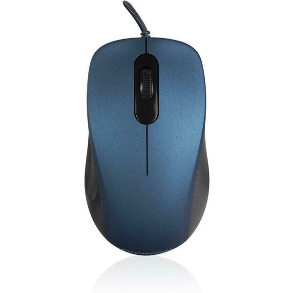 Modecom M10S Silent Ενσύρματο Ποντίκι Μπλε