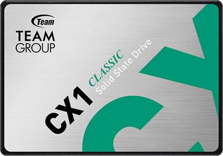 TeamGroup CX1 SSD 480GB 2.5 SATA III Κωδικός T253X5480G0C101