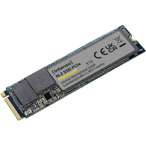 Intenso Premium SSD 1TB M.2 NVMe PCI Express 3.0 Κωδικός 3835460