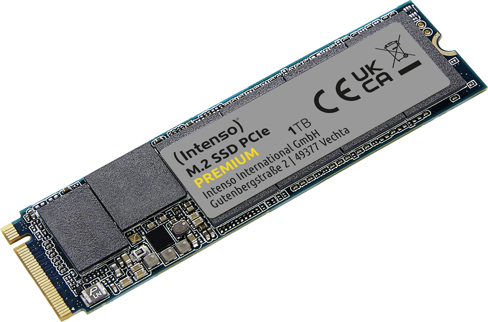 Intenso Premium SSD 1TB M.2 NVMe PCI Express 3.0 Κωδικός 3835460