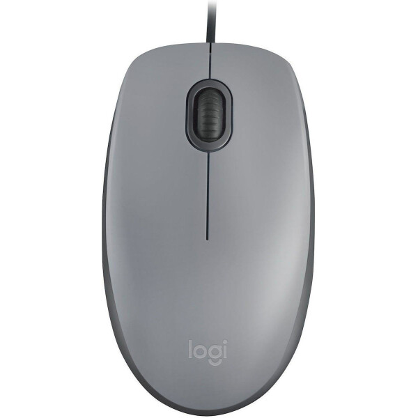Logitech M110 Silent Ενσύρματο Ποντίκι Γκρι