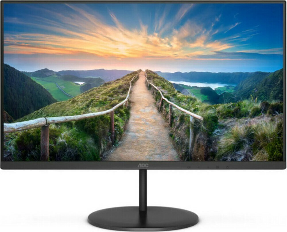 AOC Q24V4EA IPS Monitor 23.8 QHD 2560x1440 με Χρόνο Απόκρισης 4ms GTG