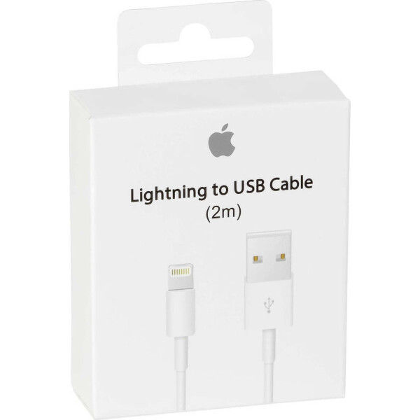 Apple USB-A to Lightning Cable Λευκό 2m MD819ZM/A