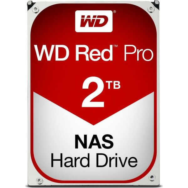 Western Digital Red Pro 2TB HDD Σκληρός Δίσκος 3.5 SATA III 7200rpm με 64MB Cache για NAS Κωδικός WD2002FFSX