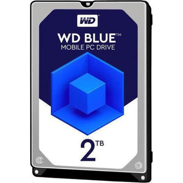 Western Digital Blue 2TB HDD Σκληρός Δίσκος 2.5 SATA III 5400rpm με 128MB Cache για PS4 / Laptop / Desktop Κωδικός WD20SPZX