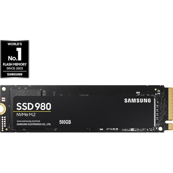 Samsung 980 SSD 500GB M.2 NVMe PCI Express 3.0 Κωδικός MZ-V8V500BW