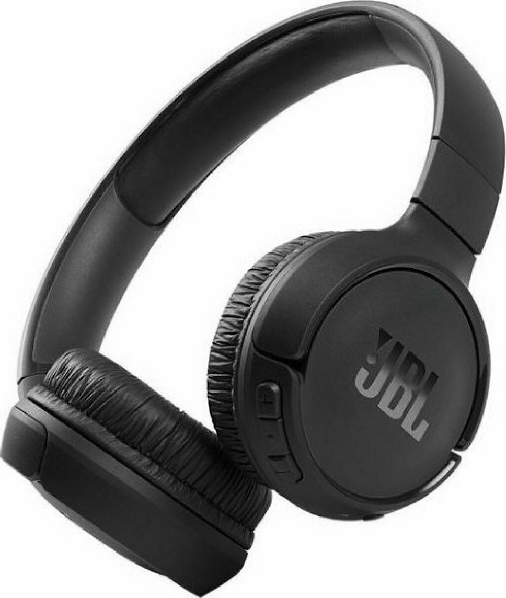 JBL Tune 510BT Ασύρματα / Ενσύρματα On Ear Ακουστικά με 40 ώρες Λειτουργίας και Quick Charge Μαύρα JBLT510BTBLK