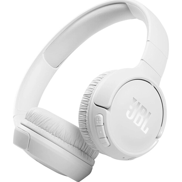 JBL Tune 510BT Ασύρματα / Ενσύρματα On Ear Ακουστικά με 40 ώρες Λειτουργίας και Quick Charge Λευκά JBLT510BTWHT