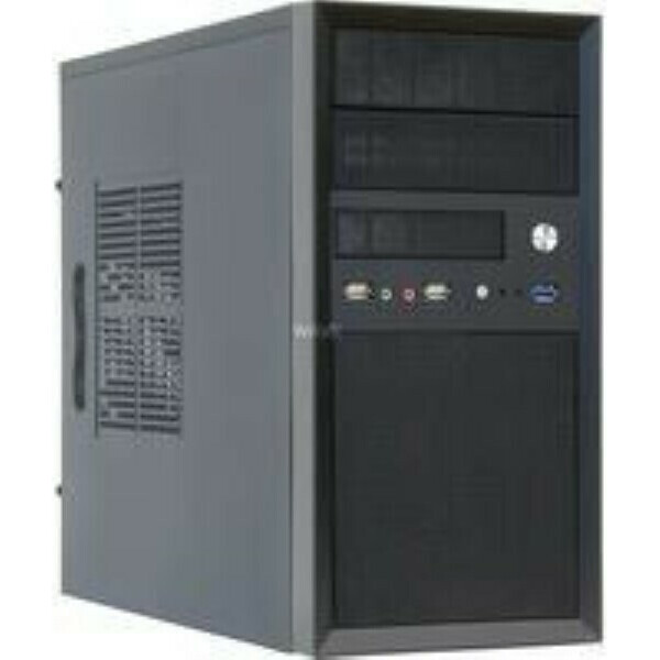 Chieftec CT-01B-350GPB Micro Tower Κουτί Υπολογιστή Μαύρο