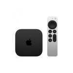 Apple TV Box 4K 3rd generation MN873 4K UHD με WiFi και 64GB Αποθηκευτικό Χώρο με Λειτουργικό tvOS και Siri
