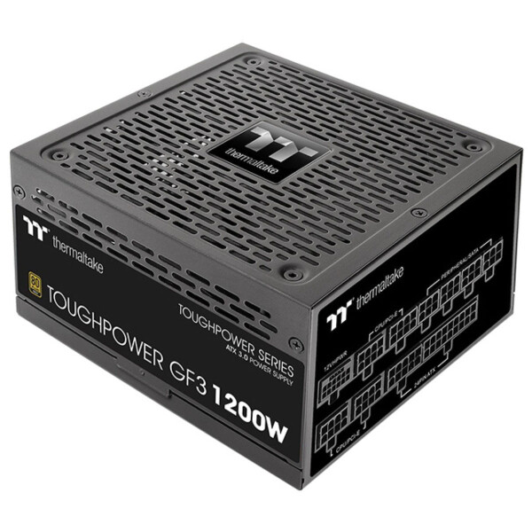 Thermaltake Toughpower GF3 1200W Μαύρο Τροφοδοτικό Υπολογιστή Full Modular 80 Plus Gold