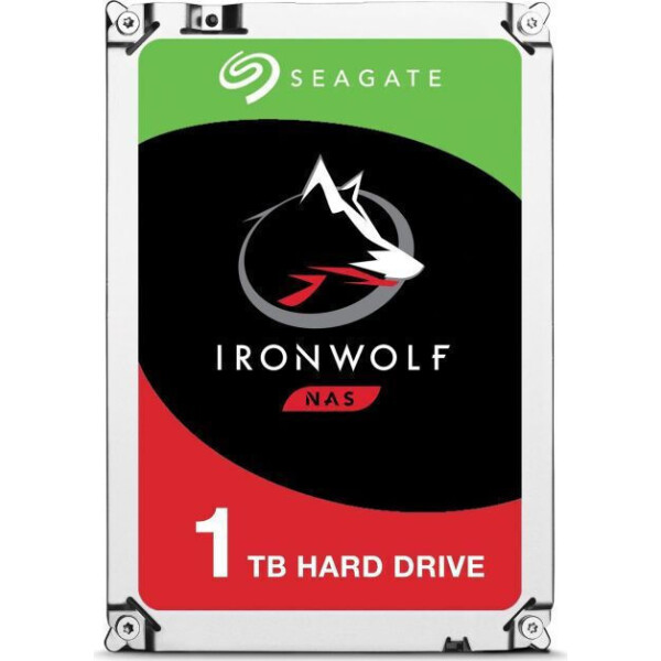 Seagate Ironwolf 1TB HDD Σκληρός Δίσκος 3.5 SATA III 5900rpm με 256MB Cache για NAS Κωδικός ST1000VN008