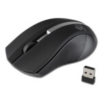 Rebeltec Galaxy Ασύρματο Ποντίκι Black/Silver