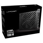 LC-Power LC1000P V3.0 1000W Μαύρο Τροφοδοτικό Υπολογιστή Full Modular 80 Plus Platinum