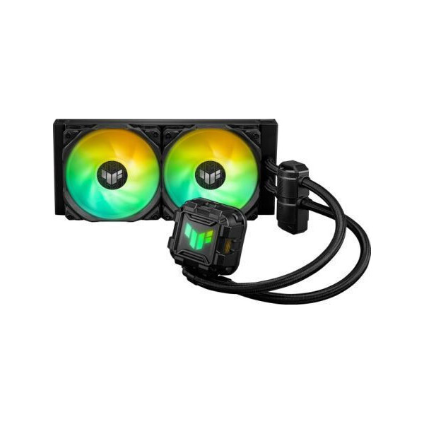 Asus TUF Gaming LC 240 II Υδρόψυξη Επεξεργαστή Διπλού Ανεμιστήρα 120mm για Socket AM4/AM5/1200/115x με ARGB Φωτισμό