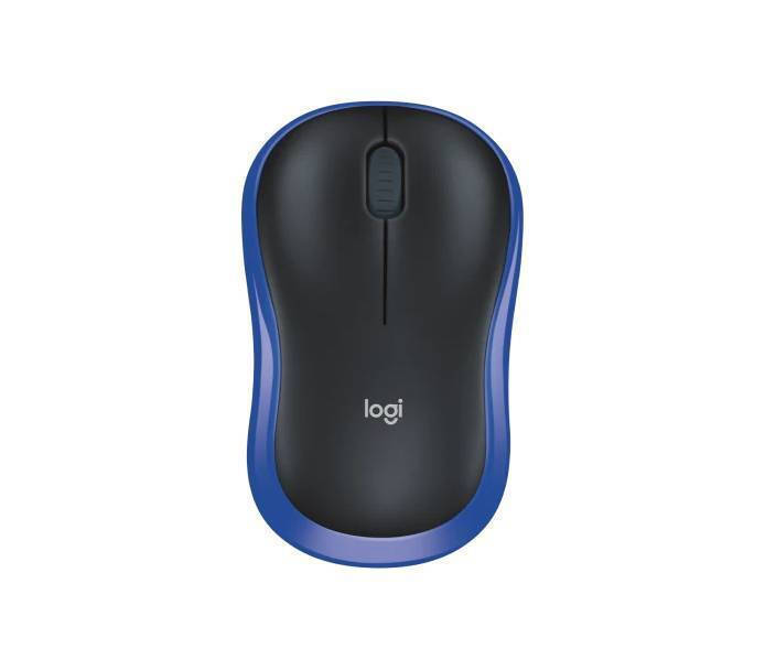 Logitech M185 Ασύρματο Mini Ποντίκι Μπλε